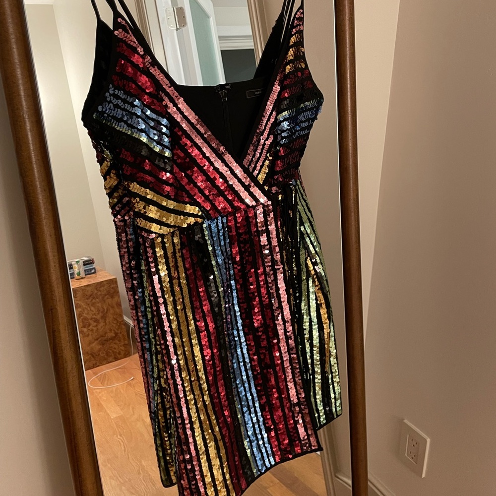 BCBG sequin dress